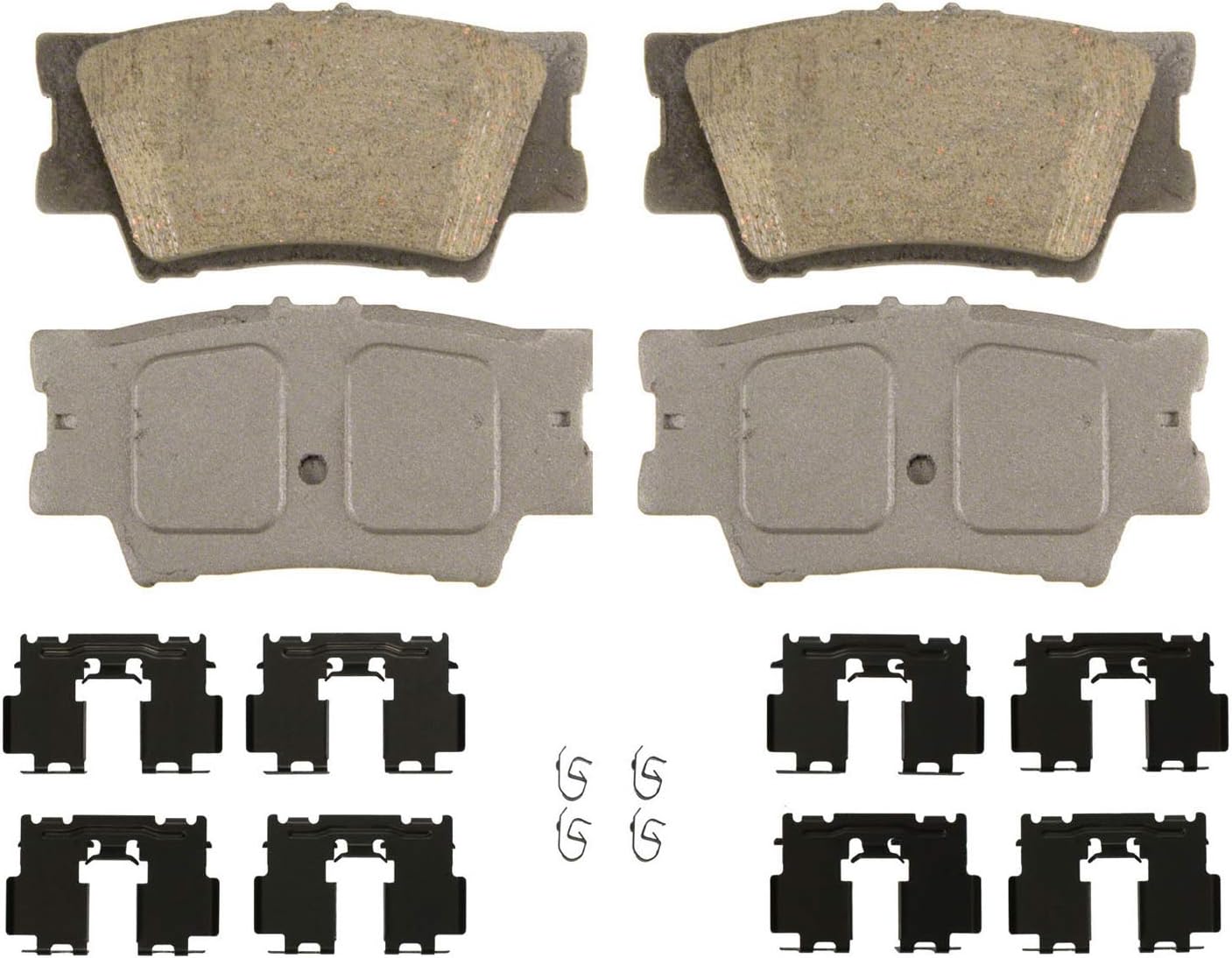 Wagner Brake ThermoQuiet QC1212 Ceramic Disc Brake Pad Set
