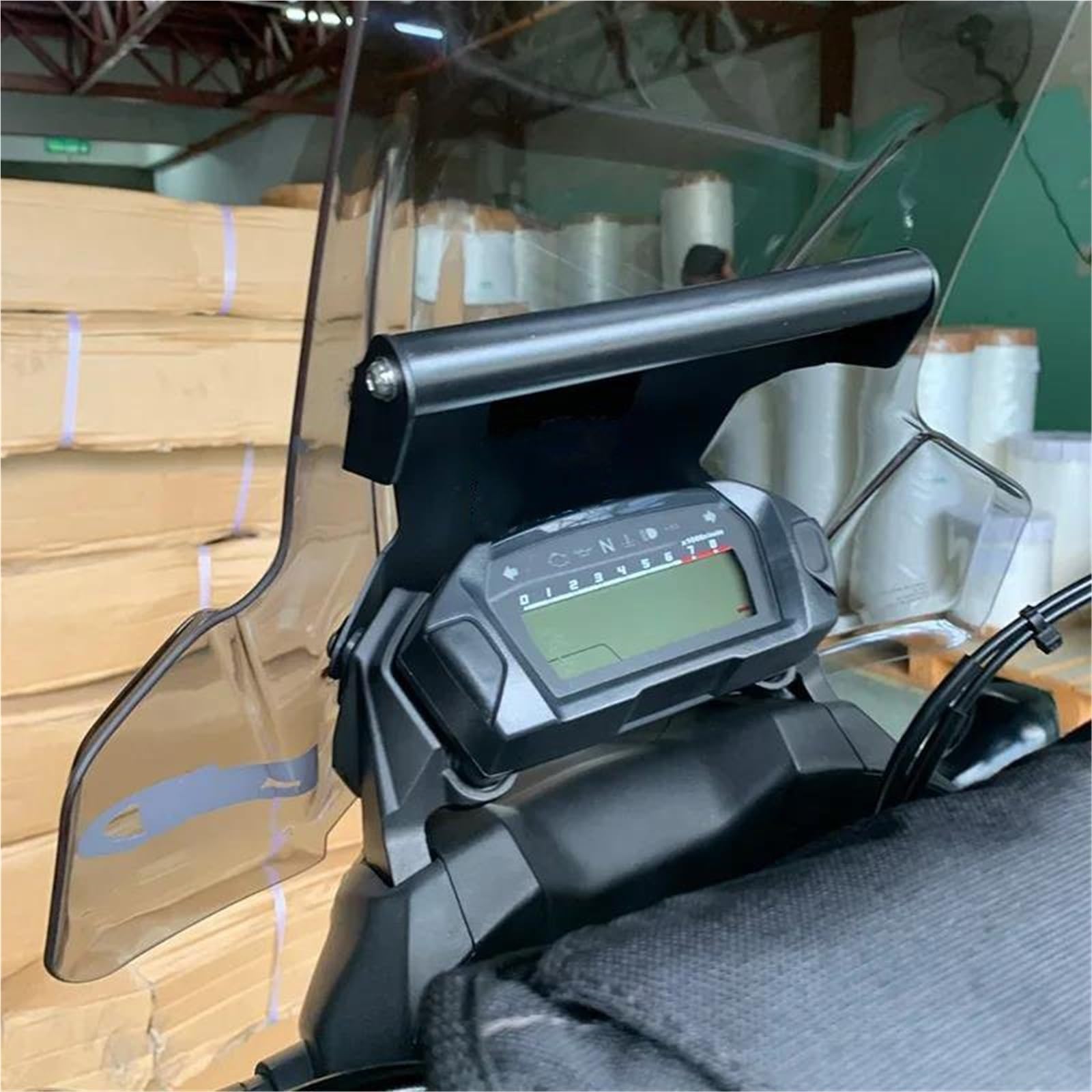 Moto Supporto Piastra Di Staffa GPS Telefono Cellulare Per NC700X 2012-2014 Per NC750X 2014-2015