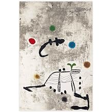35+ Miro Famous Poster Print PERSONATGE I ESTELS by Joan Miro Canvas Wall Art Print Poster For Home School Office Decor Unframe 2030inch5075cm
