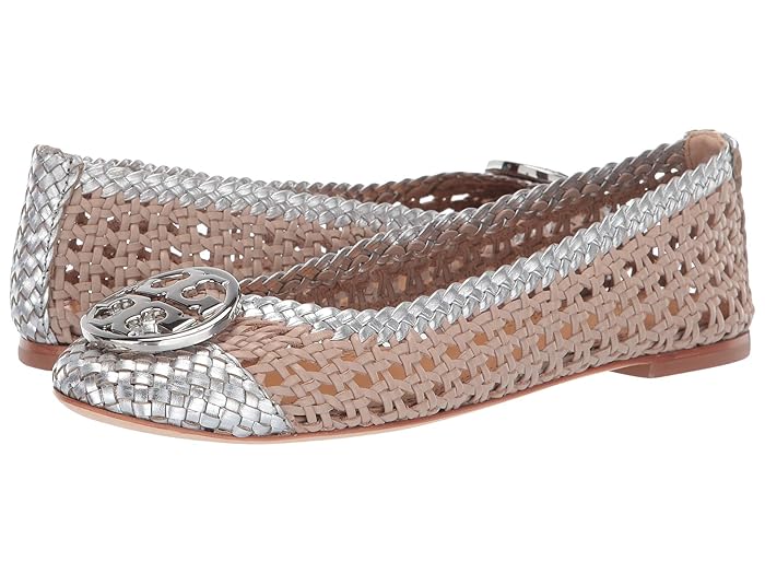tory burch chelsea woven ballet flat