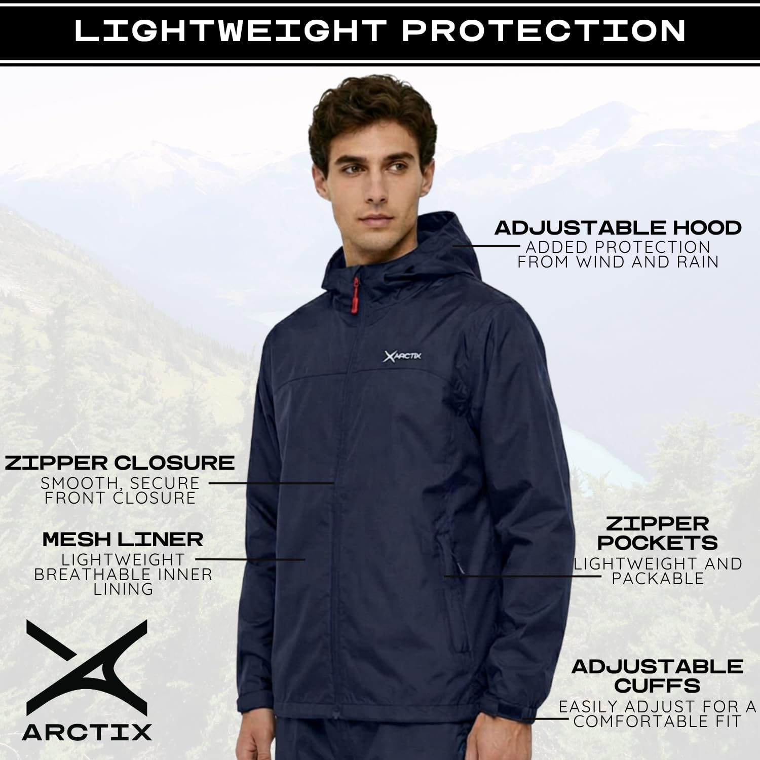 Arctix Men's Storm Rain Jacket