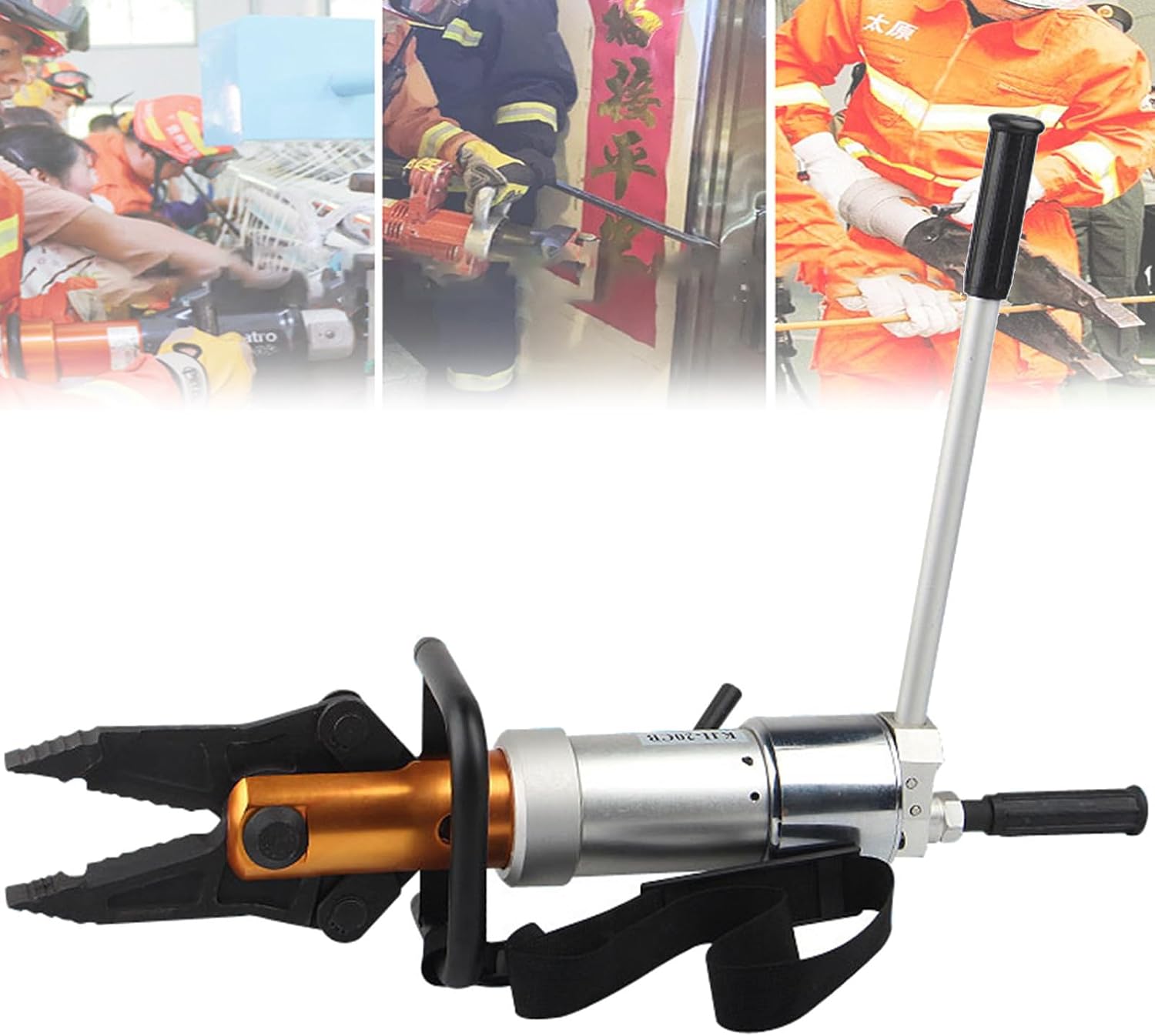 Hydraulic Expanding Pliers,360° Rotatable Hydraulic Universal Cutting and Expanding Pliers,Portable Hydraulic Spreader Stretching Pliers,for Firefighting/Traffic Accident Emergency Rescue