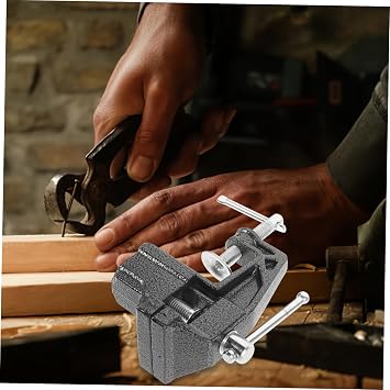 360 Degree Swivel Bench Vise for Wood Parts and Jewelry Components