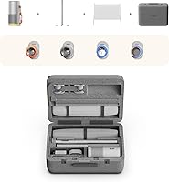 XGIMI MoGo 4 Laser Projector Collection: 550 ISO Lumens, Google TV, Netflix, 5H Battery, Outdoor Kit with Screen & Case