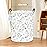 LANGYASHAN Laundry Basket Canvas Fabric Collapsible Organizer Basket for Storage Bin Toy Bins Gift Baskets Bedroom Clothes Children Nursery Hamper (Cat)