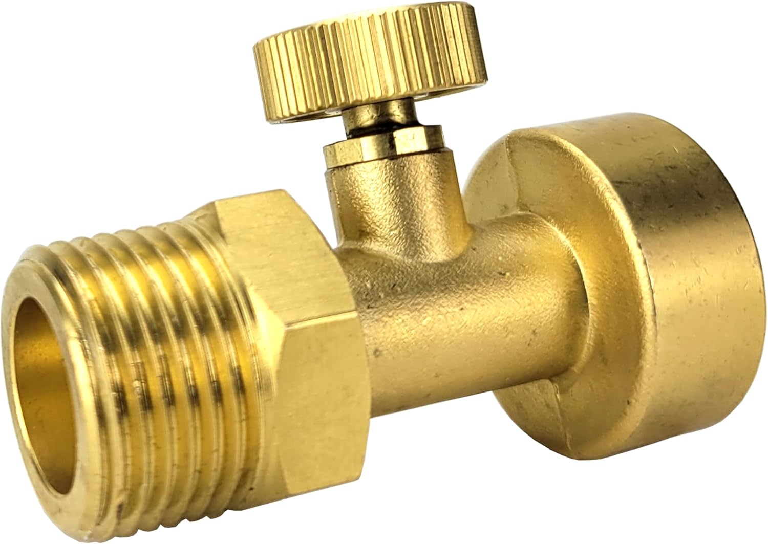 SÜA - Propane and Oxygen Adaptors with Valve for Disposable Propane and Oxygen Canisters/Tanks to Gas Regulators