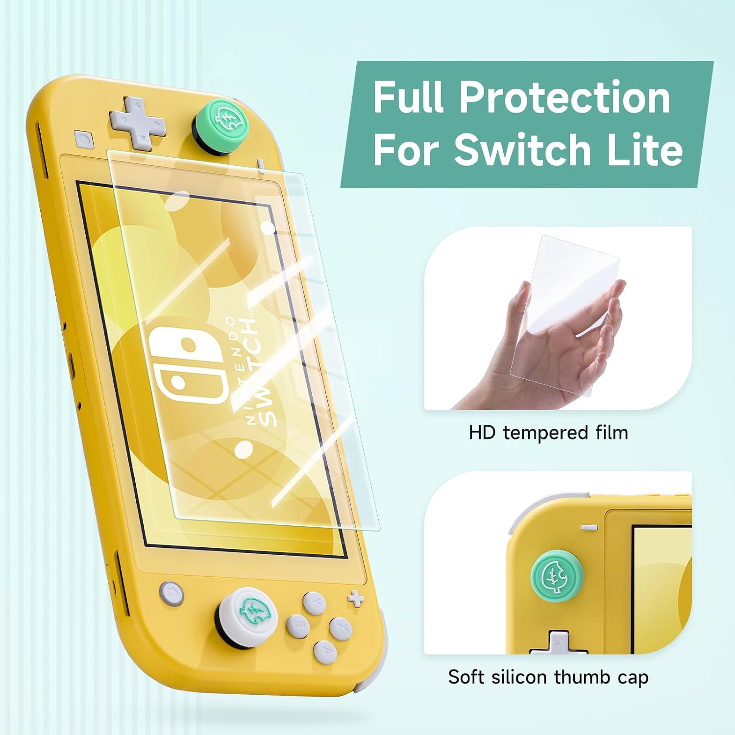 JINGDU Carrying Case Compatible with Switch Lite image 4