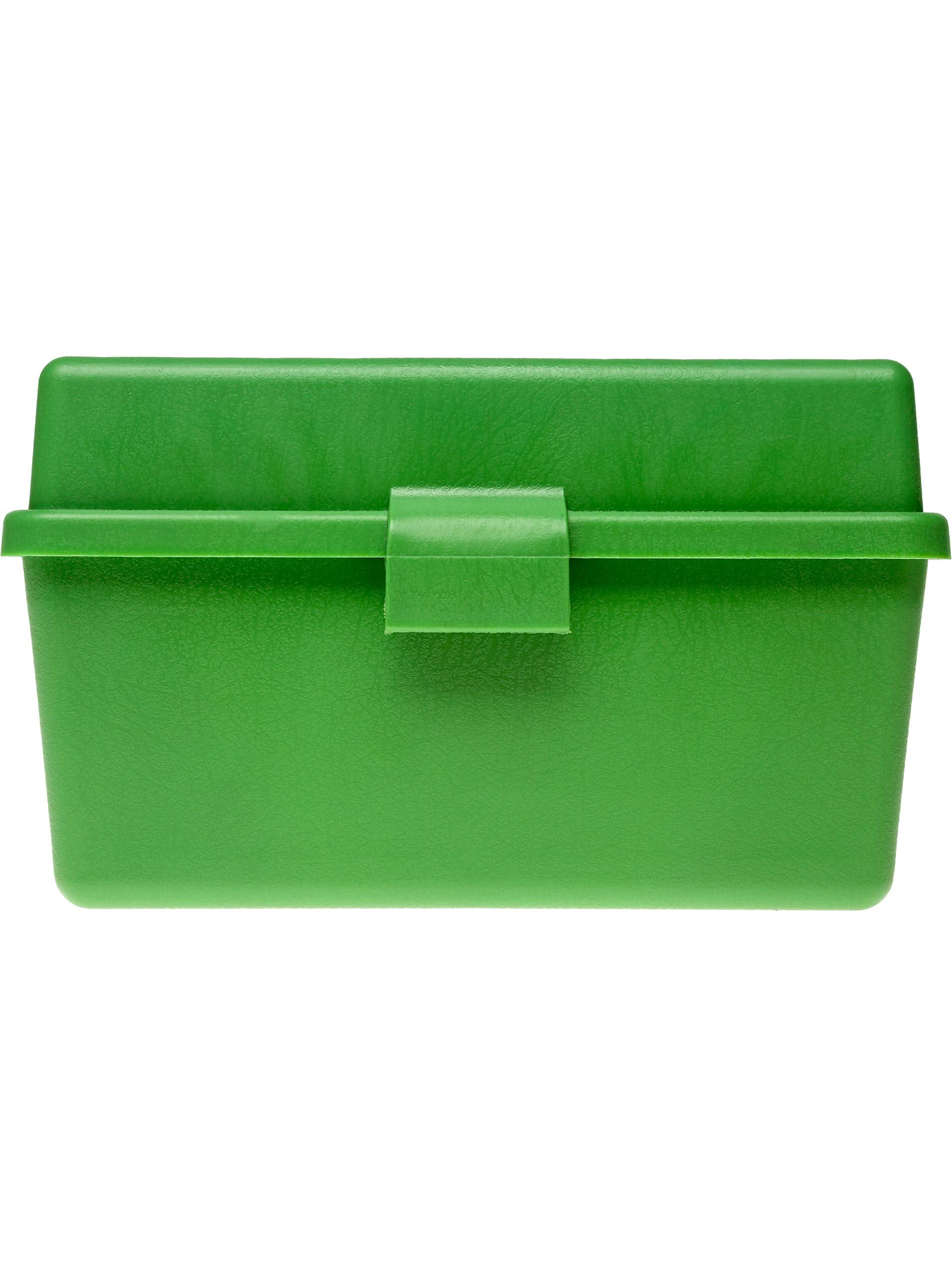 Parra Ammo Box - 100 rounds - diameter 13mm / 1/2” - OAL 92mm / 3 5/8”, Green - Image 4