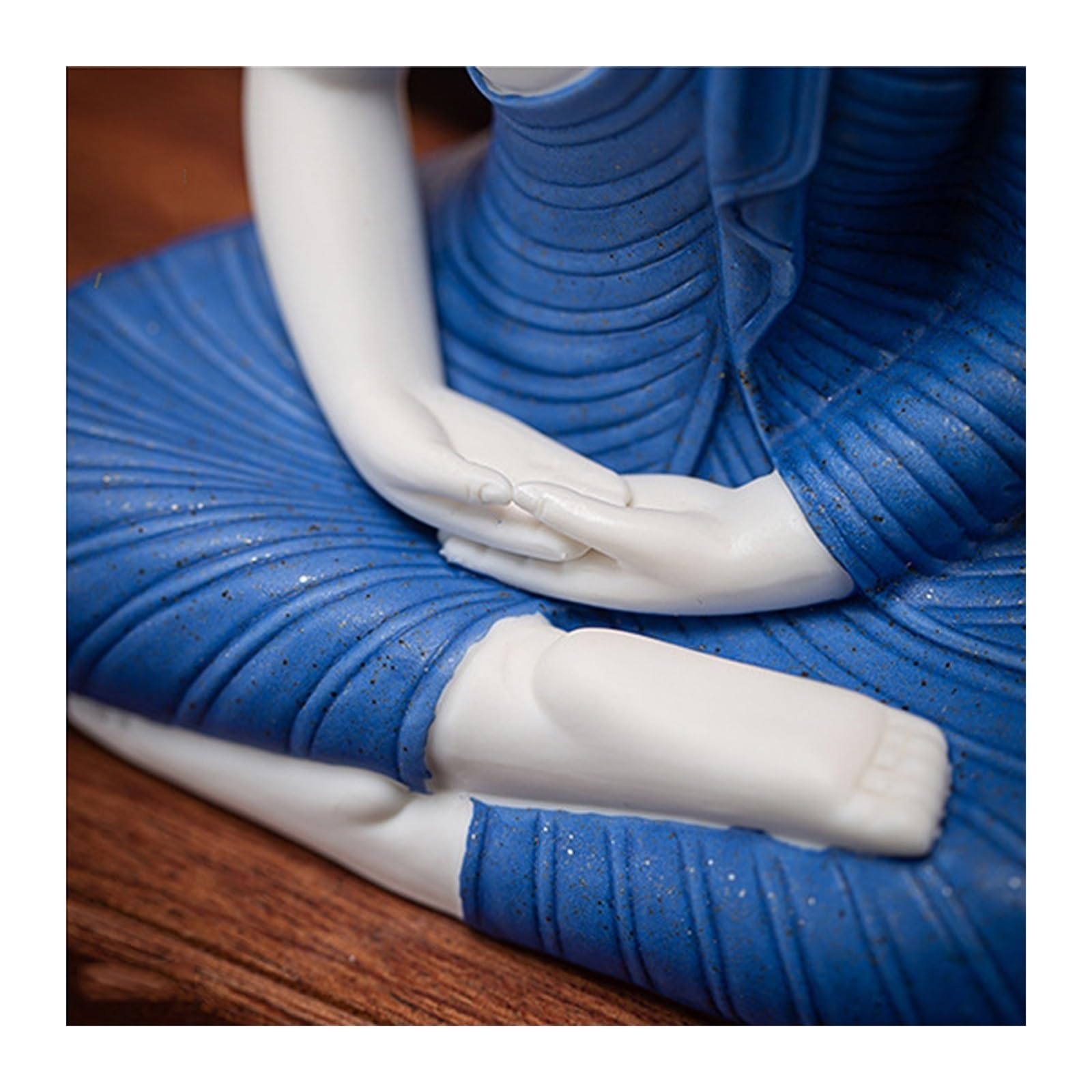 Estatuas de Buda Nuevo Adorno Chino de Buda Tathagata, cerámica for Sala de Estar, Oficina, Porche Creativo, Adorno Zen Estatua(03)