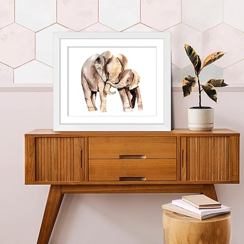 Vista 587 de LaVie Home - Portarretratos de 18 x 24 pulgadas, fotos de 16 x 20 pulgadas con paspartú, de 18 x 24 pulgadas sin paspartú, plexiglás pulido, Negro