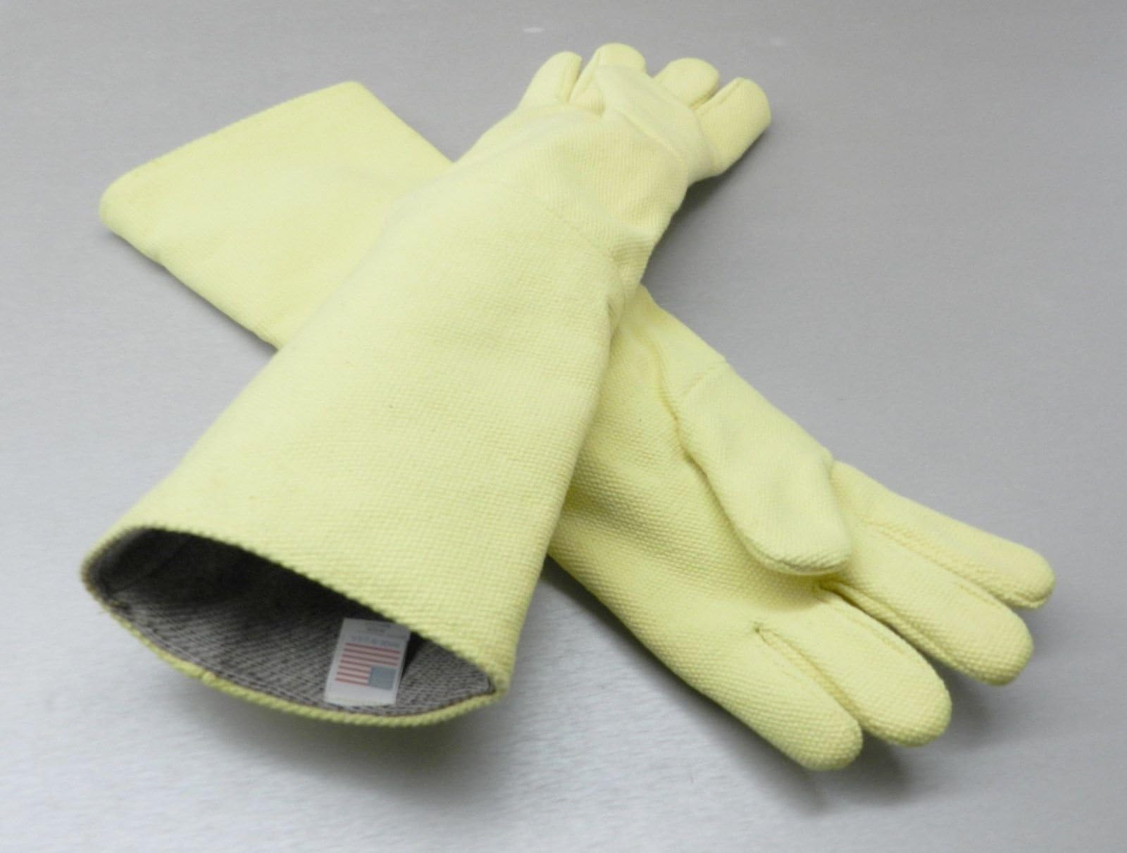 JTS High Temperature Gloves Heat Resistant Furnace Gloves Smelting Pair 23"