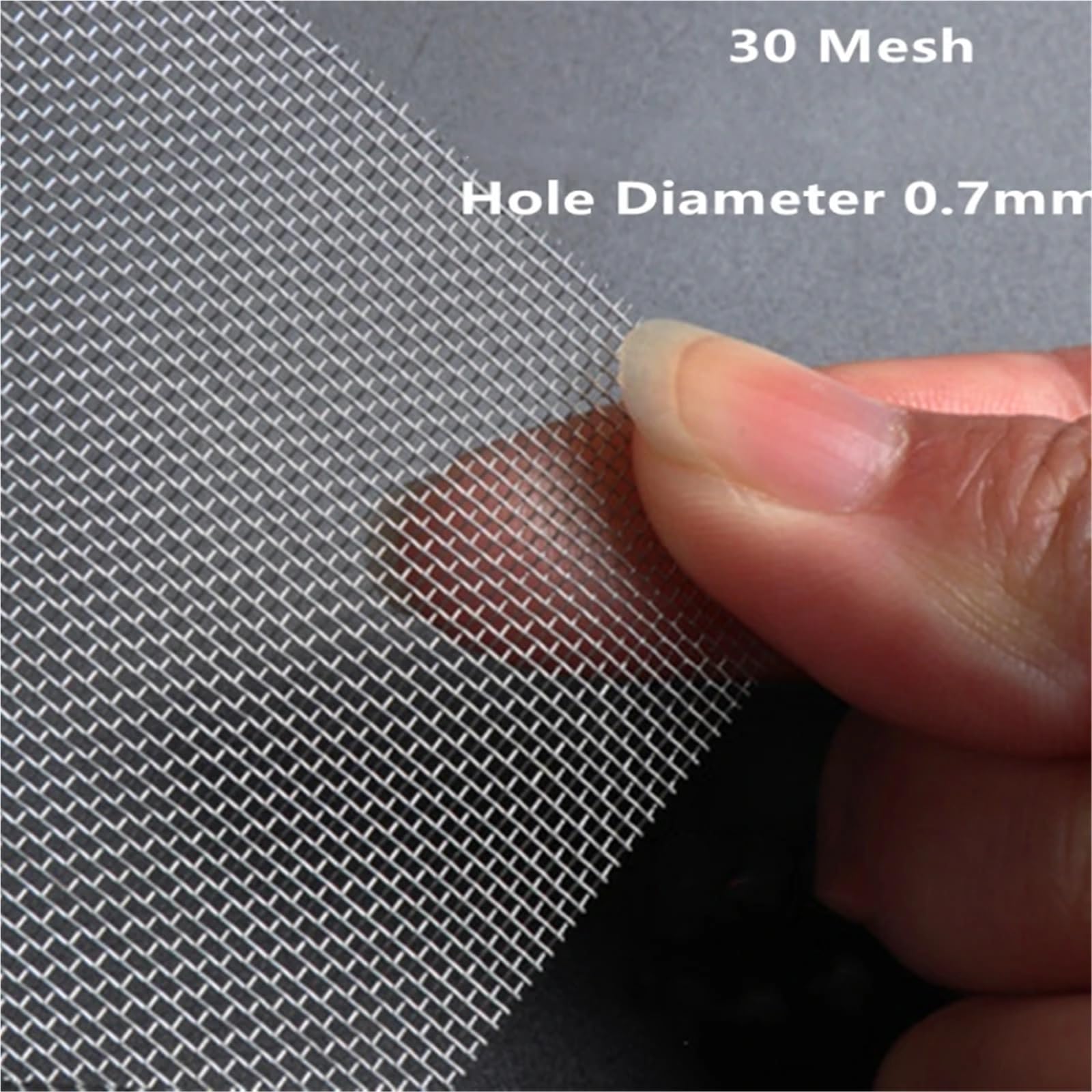 Sito do mąki 4-500 oczek, wszystkie rozmiary 304 stal nierdzewna filtr siatka druciana tkana płyta sitowa sito pieczenia(30 Mesh 700micron,50cm by 1 meter)