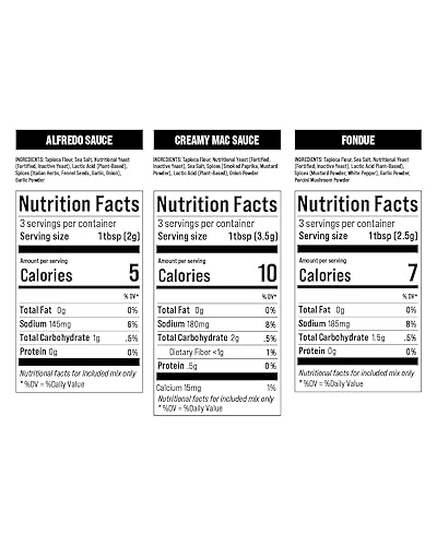 Miniatura 4 de Kit de salsa de queso vegano  3 iniciadores sin fallas  Salsas personalizadas de fondue alfredo y Mac n en minutos  Planificación de comidas  Regalo
