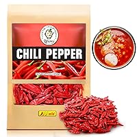 Vista 17 de Yimi Chiles de chile secos, 10.7 onzas, chiles rojos secos enteros de primera calidad, calor caliente picante, ideal para recetas mexicanas