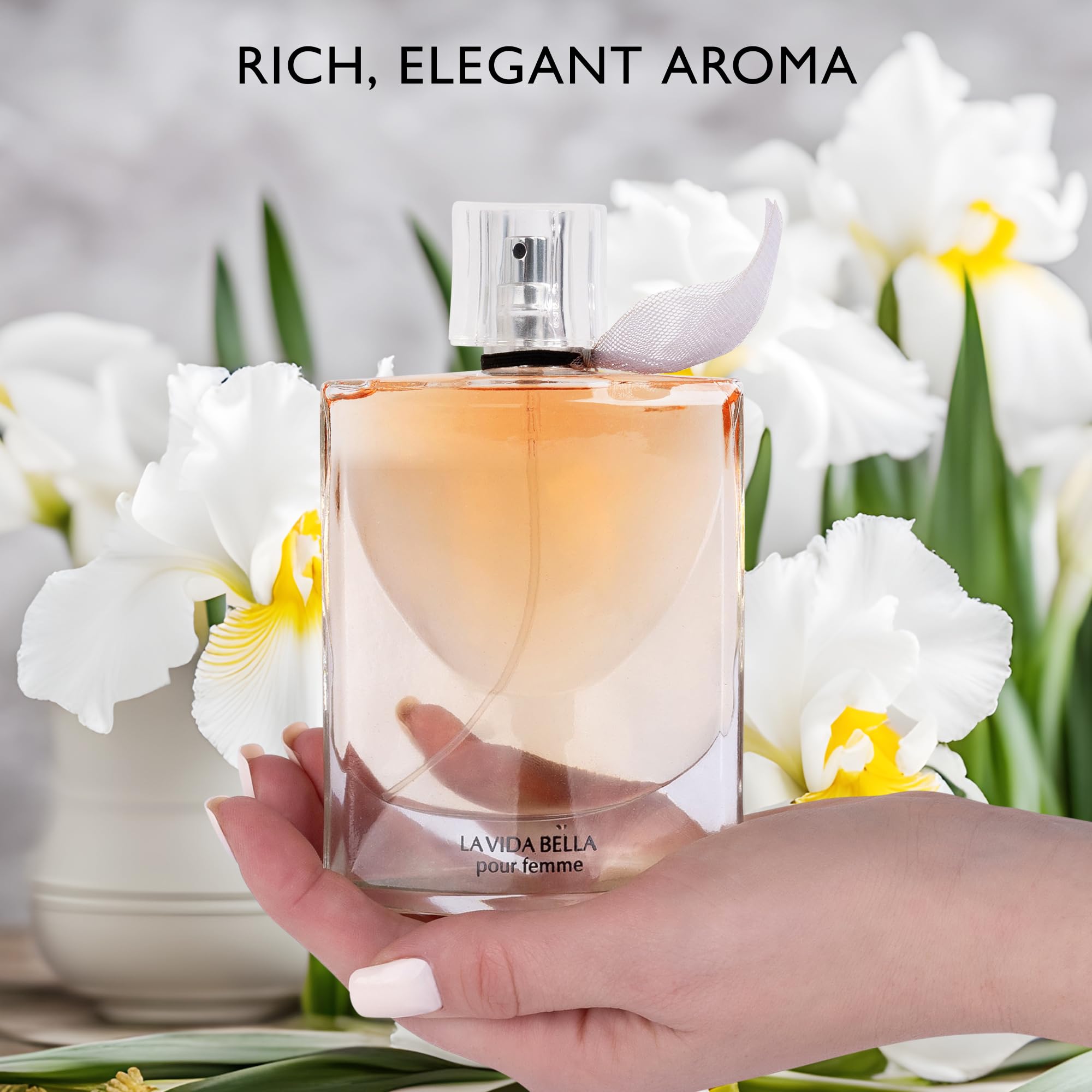 La Vida Bella Eau De Parfum for Women - Floral Fruity Fragrance