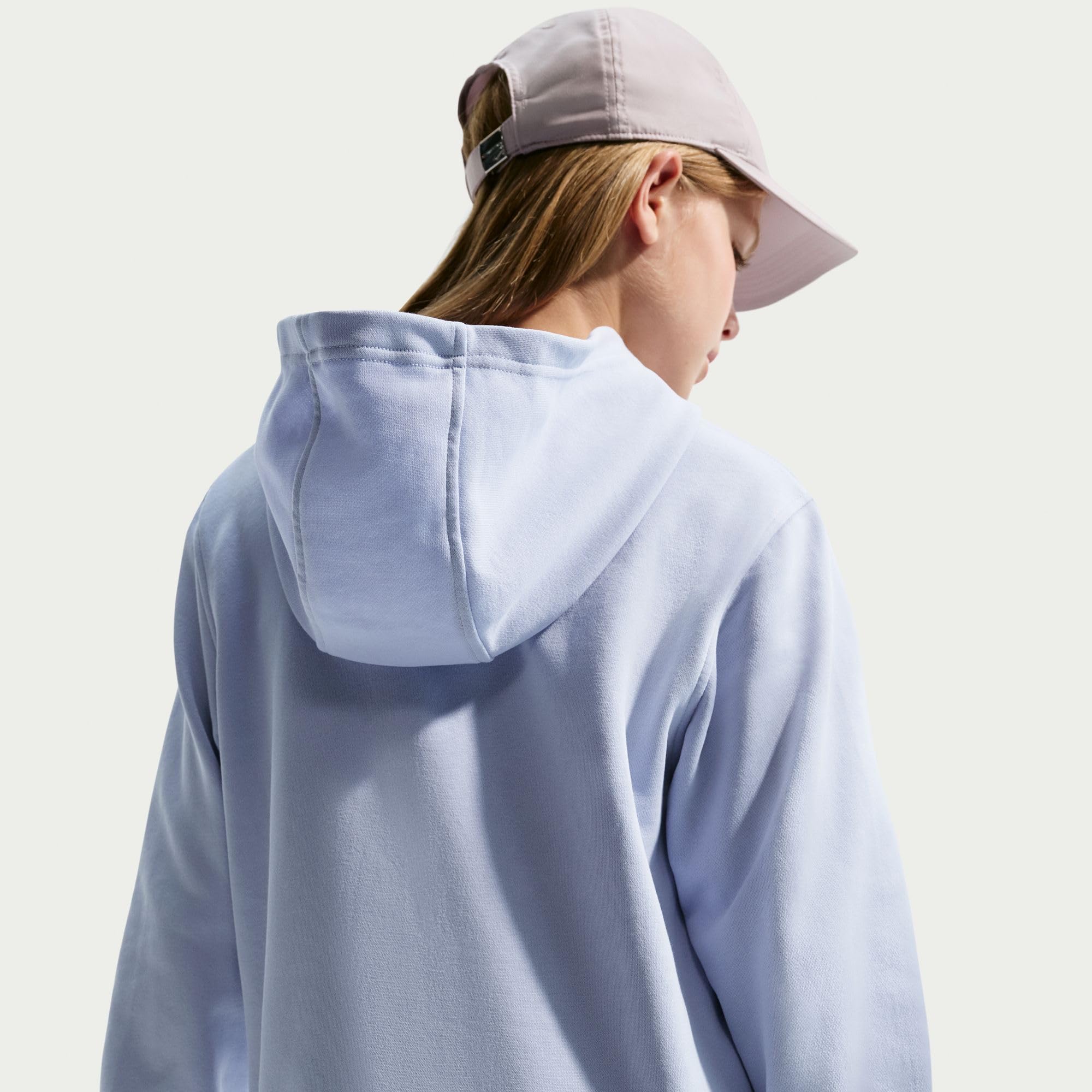 NIKE Nike Club Fleece French-terry-hoodie Mit Durchgehendem Reißverschluss Für Ältere Kinder Felpa con Unisex - Bambini e ragazzi