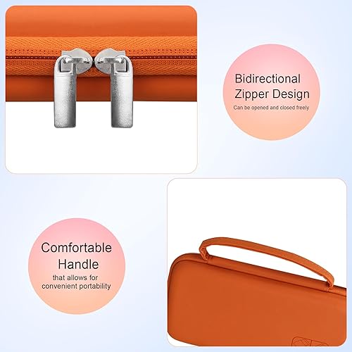 Vista 25 de Elonbo Funda de transporte para calculadora gráfica de color Texas Instruments TI-84 Plus CE/TI-84 Plus/TI-83 Plus/TI-83 Plus CE, bolsillo de malla