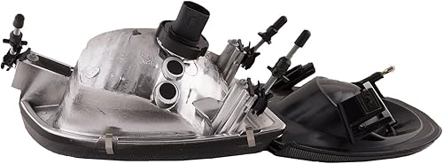 Miniatura 5 de HEADLIGHTSDEPOT Faros delanteros halógenos estilo relámpago compatibles con Ford Expedition F-150, incluye faros delanteros izquierdo del lado del