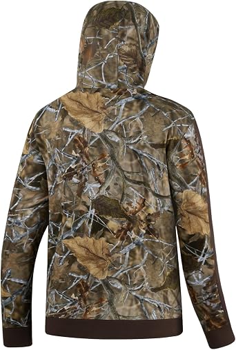 BASSDASH Mens Camo Fleece Hunting Hoodie Water Resistant Sweatshirt FS29M