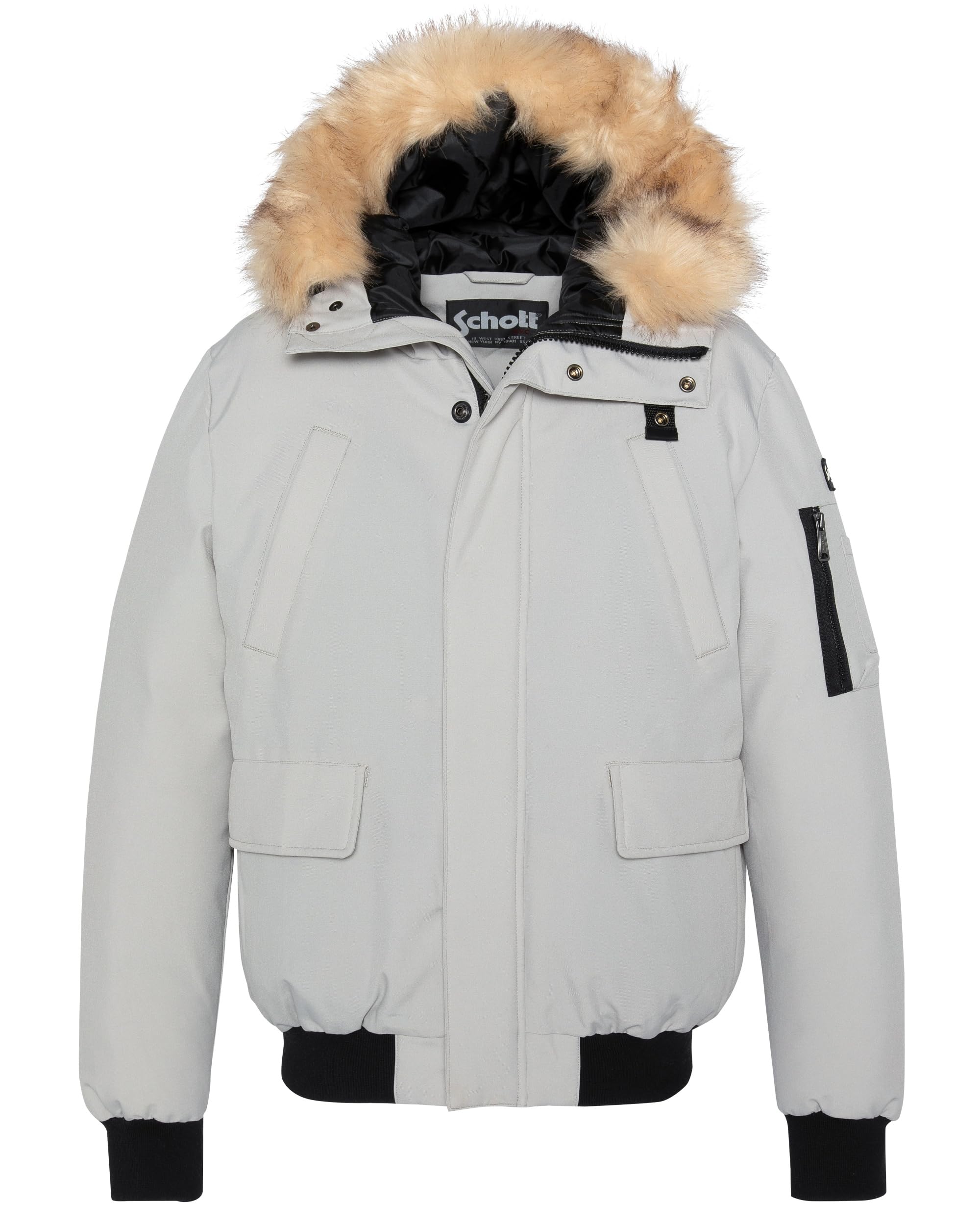 Parka courte Schott Keyburn haut de gamme au design urbain intemporel - 5