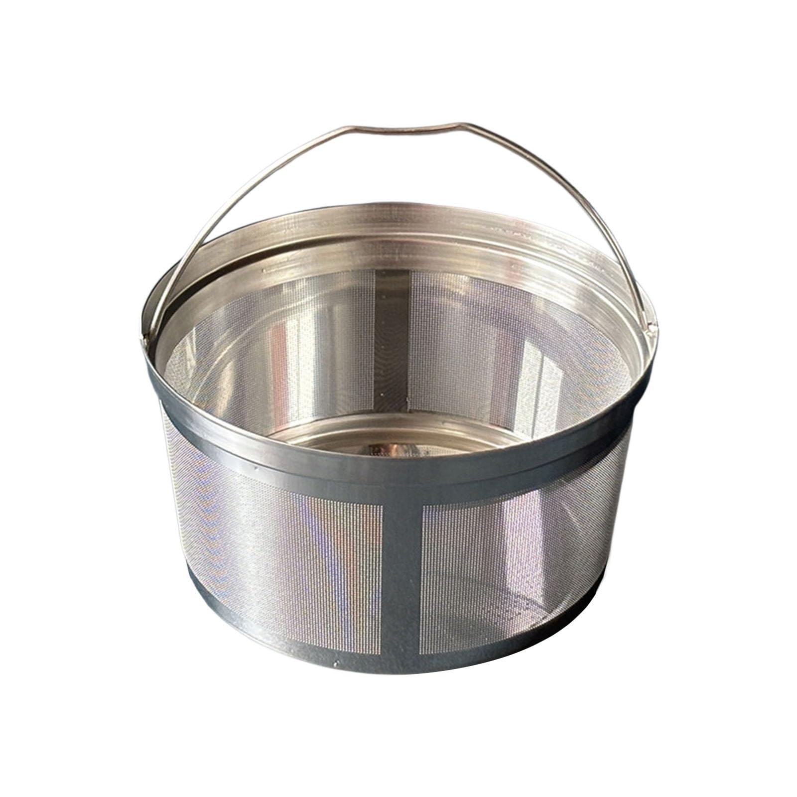 NEWFT Generic Coffee Filter Basket Stainless Steel Fine Meshes Screen Sturdy Construction Suitable with Most Brewer