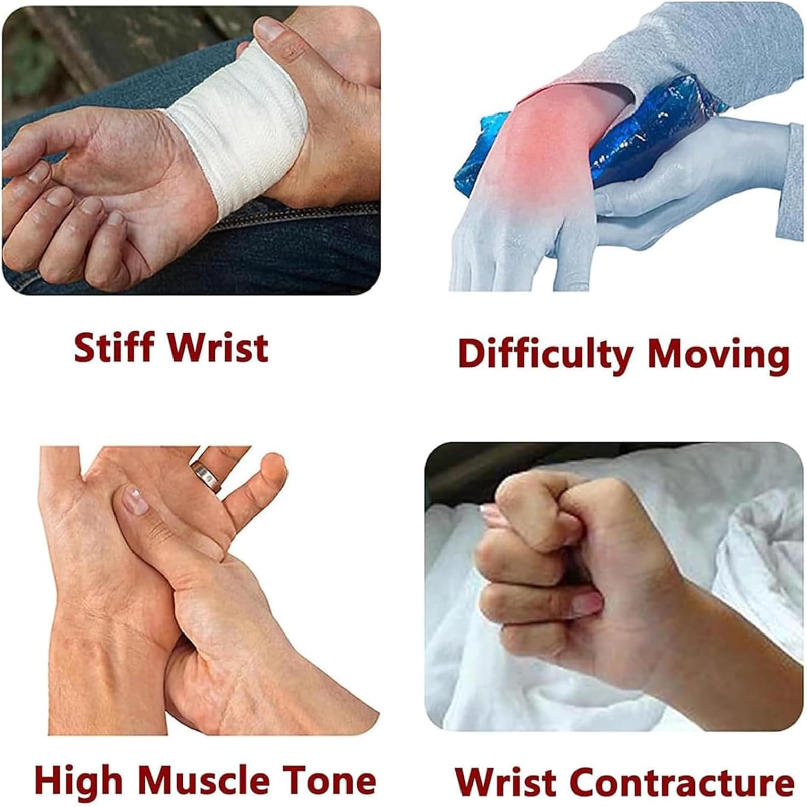 MObyat Equipo De Rehabilitación De Codo, Herramienta De Entrenamiento para La Rehabilitación De Extremidades Superiores, Brazo Basculante Ajustable De 0-11 Cm Y Almohadilla para Antebrazo De 0-7 Cm