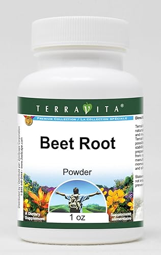 Terravita Polvo de raíz de remolacha (1 oz, ZIN 513710) - Paquete de 3