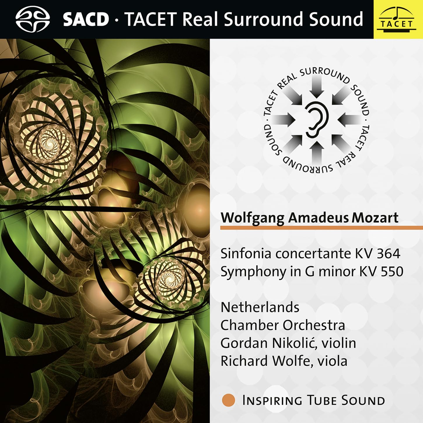 Mozart: Sinfonia Concertante KV 364, Symphony No. 40 In G Minor KV 550