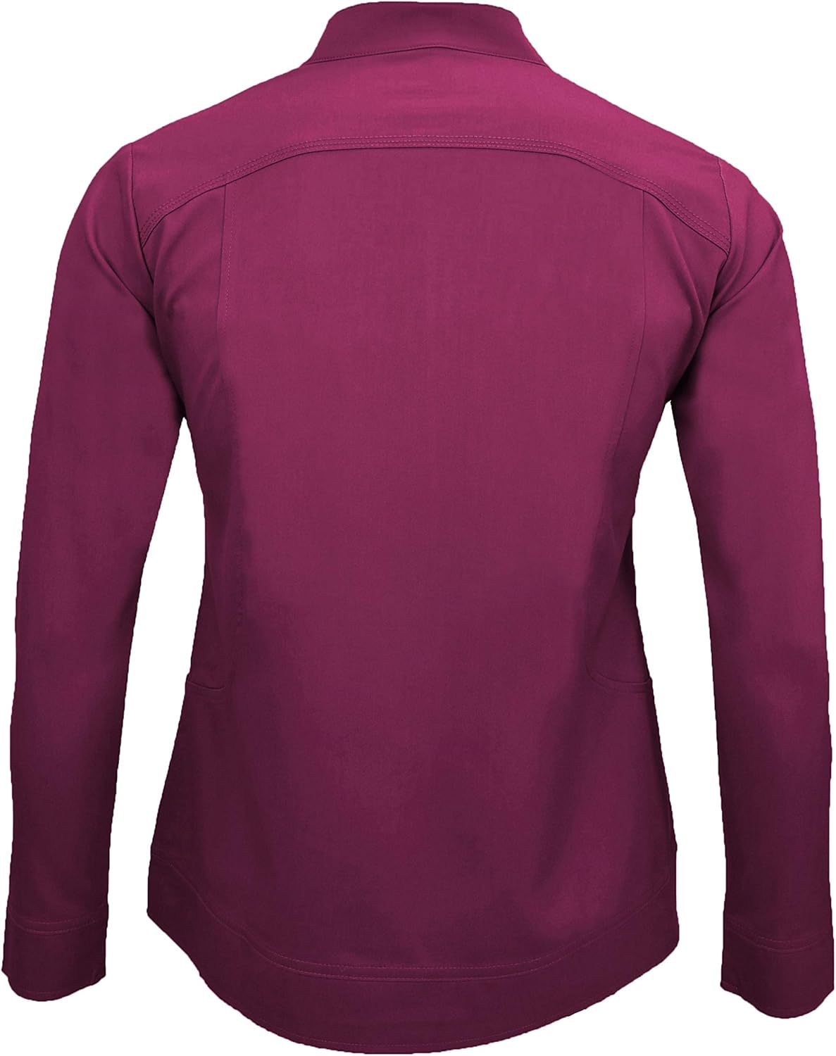 Natural Uniforms Women's Ultra Soft Stretch Zip Up Scrub Jacket (5200) - Image 6