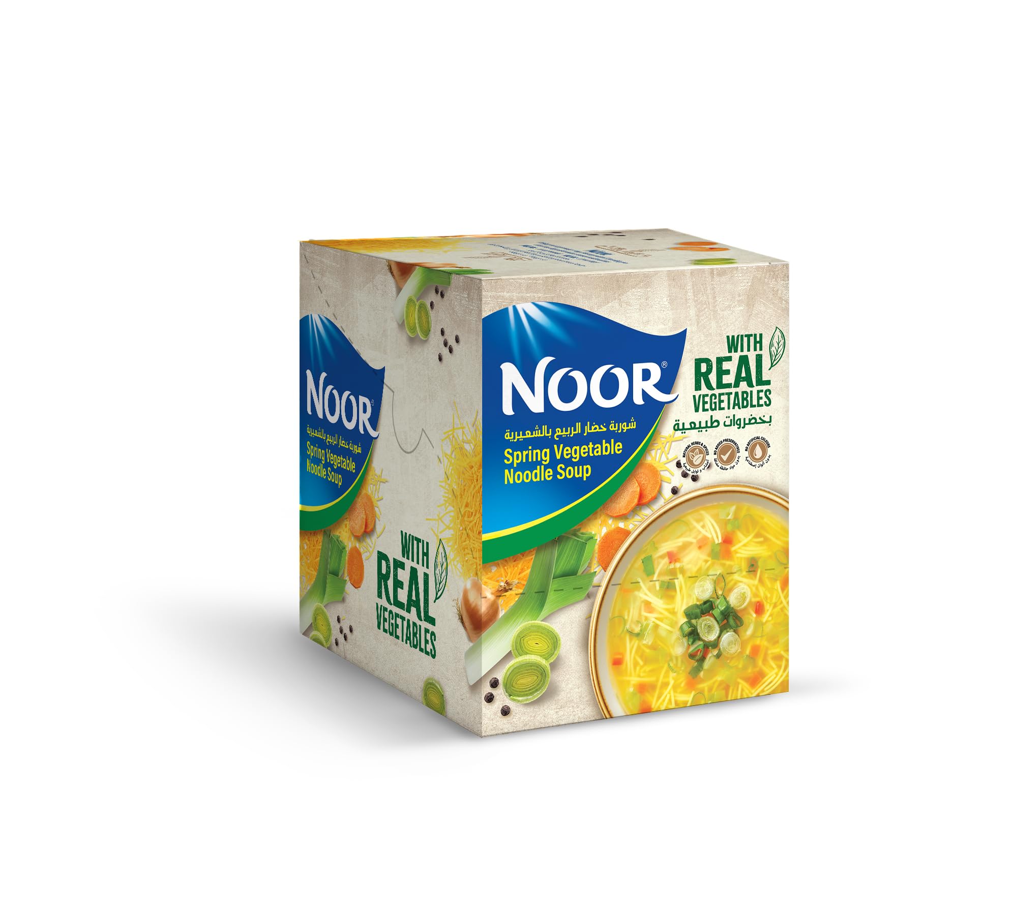 NoorSpring Vegetable Noodle Soup 12 x 60 g