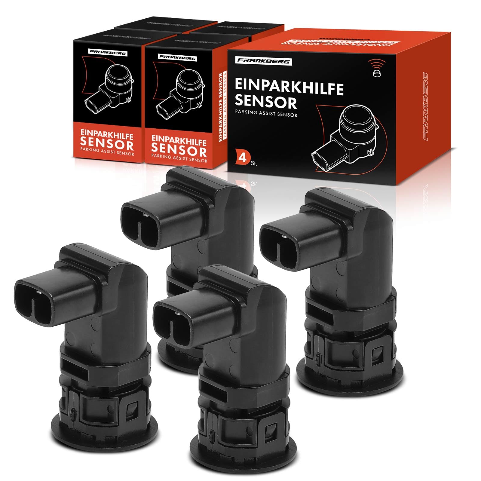 Frankberg 4 sensori di parcheggio anteriori e posteriori GS1D67UC1A | Compatibile con: 3 Saloon BL, 6 Hatchback GH, 3 BL, 6 Combi GH, 6 Saloon GH