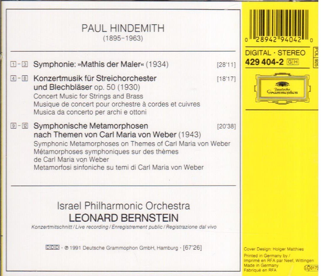 Mathis der Maler - Symphonie