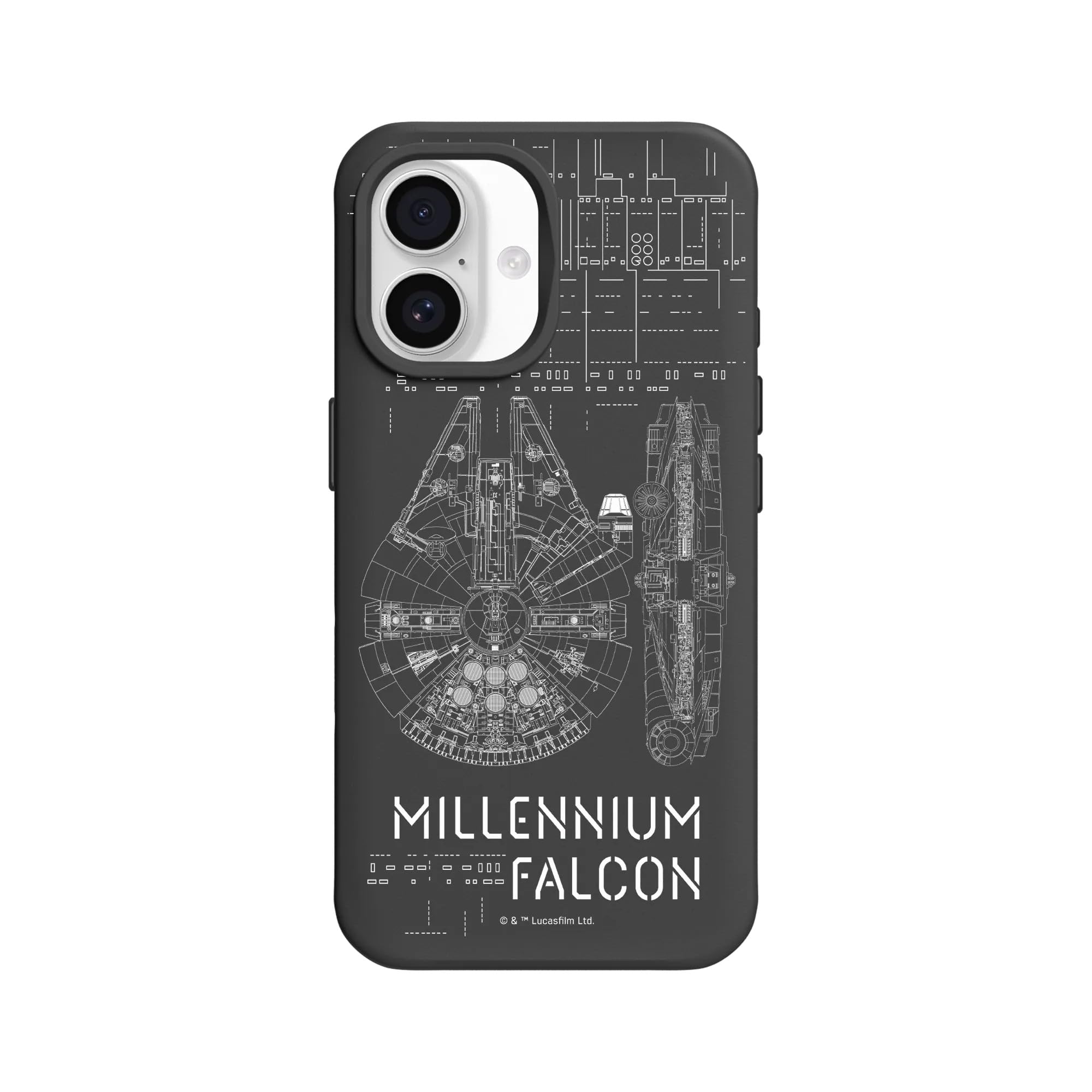 Coque antichoc iPhone 16 RhinoShield MagSafe pour éviter les bris d'écran Star Wars