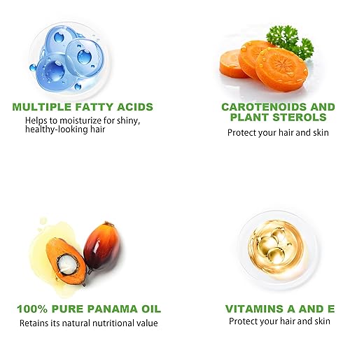 Miniatura 2 de Aceite de batana 100% crudo, aceite milagroso puro y sin refinar con manteca de karité, vitamina E y aceite de semillas de ricino, sin fragancia,