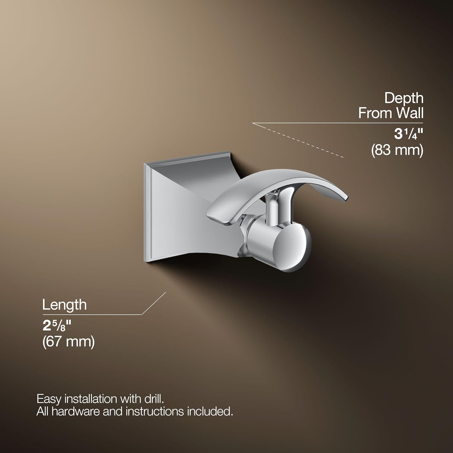 Memoirs Stately Robe Hook