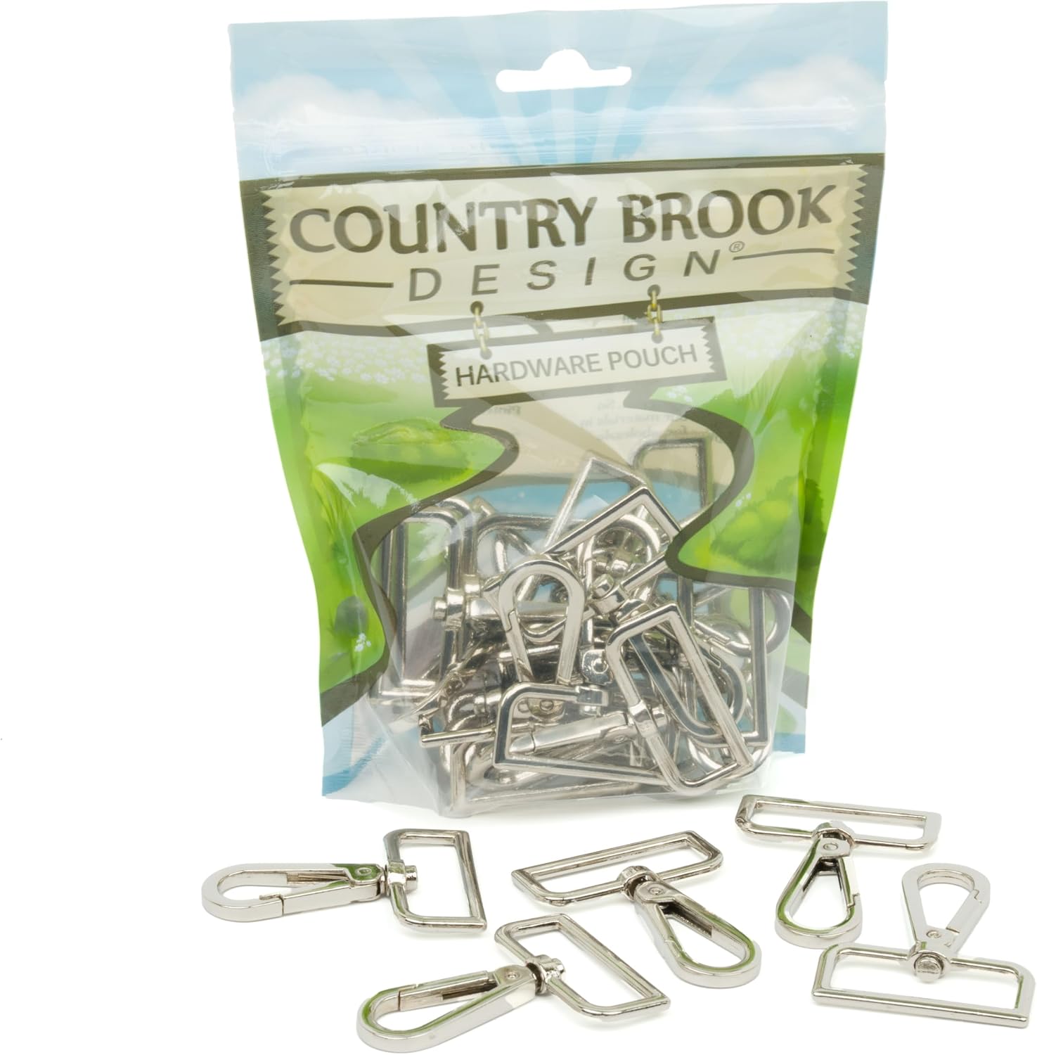 Country Brook Design - 1 1/2 Inch Purse Lobster Clasp Swivel Snap Hook (Pack of 10)