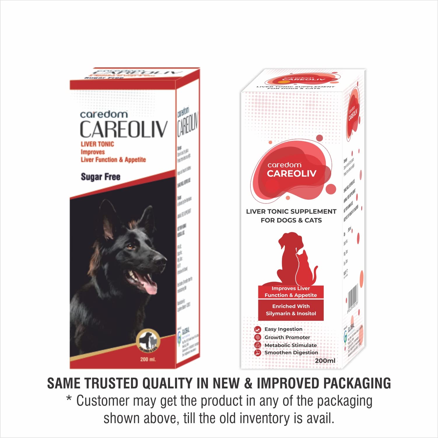 CAREOLIV Liver Tonic for Dog & Cat Syrup | Supports Metabolism & Appetite Function | Dog Liver Tonic Syrup Supplement for Pets with Silymarin & Inositol | Liquid | 200 ml — Amazon image 2