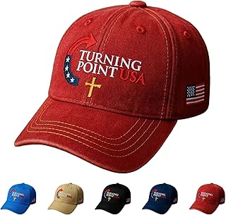 Turning Point USA Patriotic Cap, Turning Point USA Hat for Men & Women, This is The Turning Point Hat
