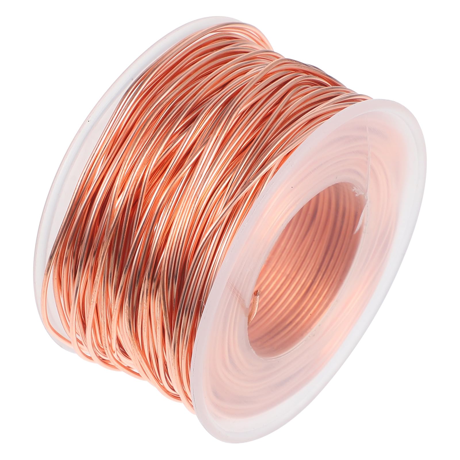 Filo di Rame per Artigianato DIY 18 Gauge 40m, 99, 9% Puro | Elettrocoltura e Giardinaggio, Bobina da 0, 62 Lb, Adatto a Piante e Orti