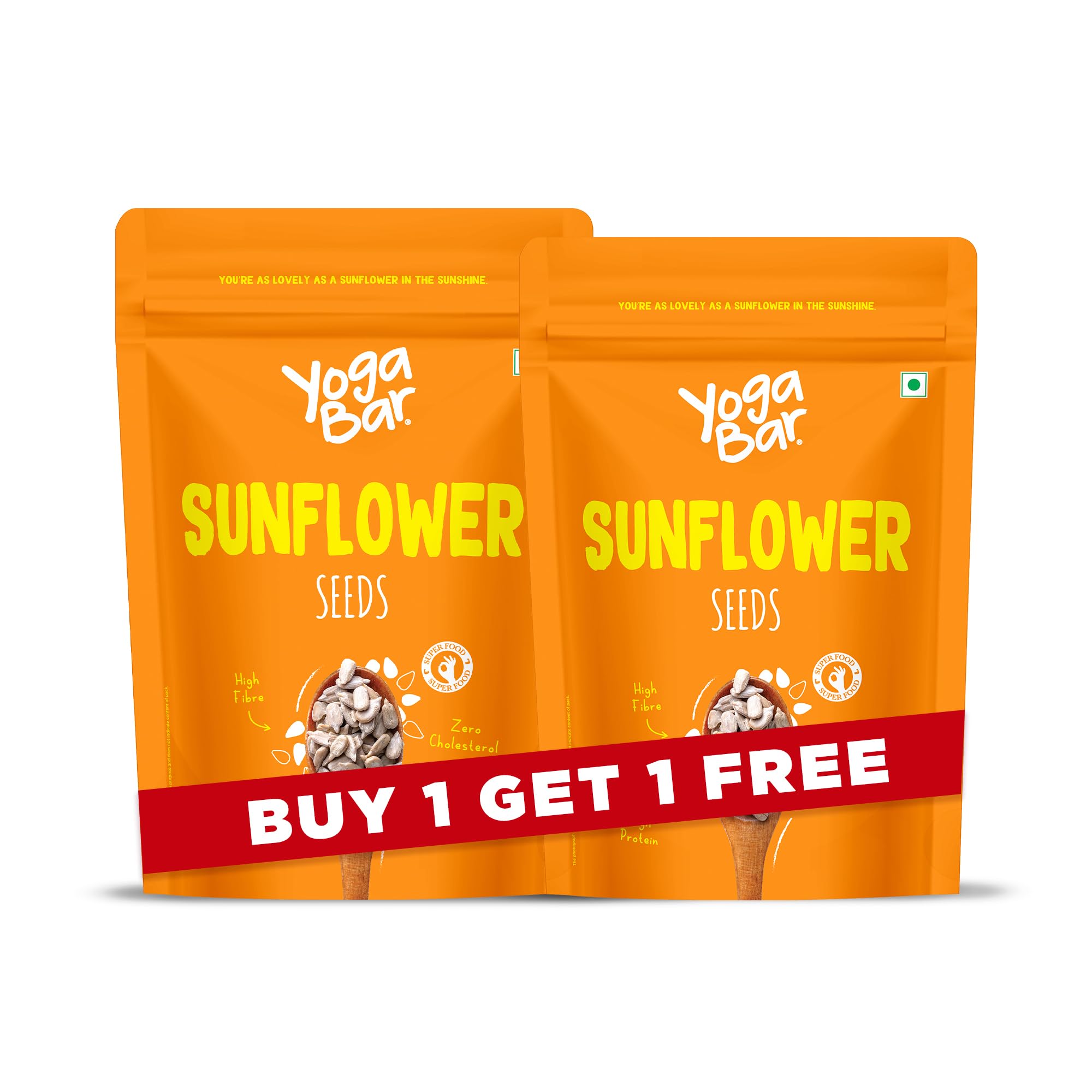 Yogabar Sunflower Seeds 250g, Pack of 2
