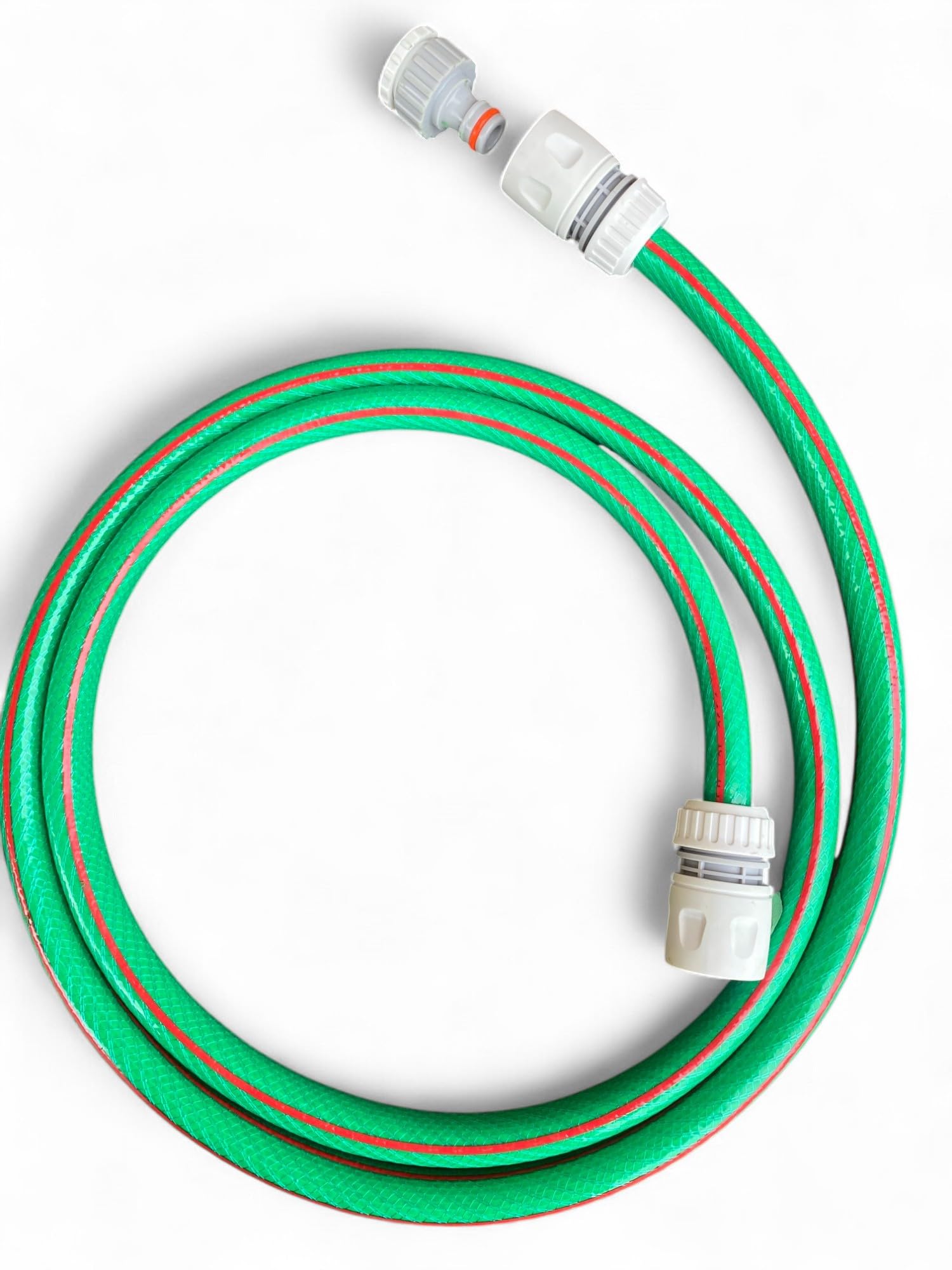 Cost Wise Green Garden Hose Shorter Length Link Kit For Hose Cart/Reel/Pressure Sprayer+ Hose Fittings (1M)