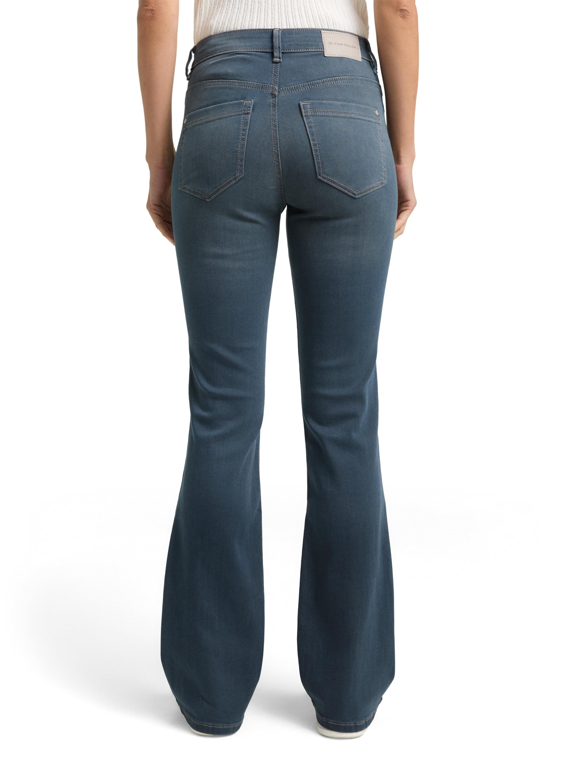 Tom Tailor Damen TTSTELLA Bootcut Jeans