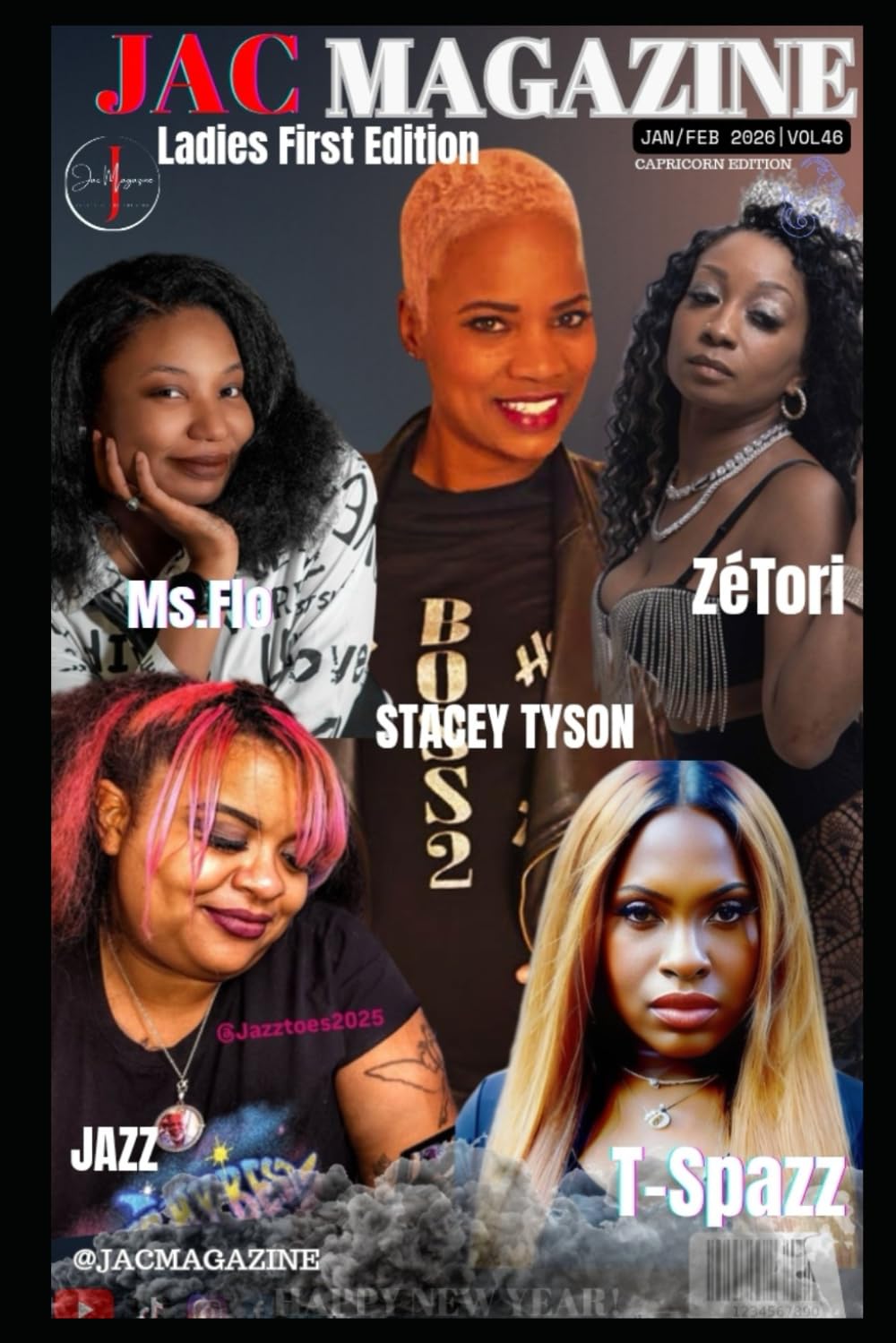 JAC MAGAZINE: LADIES FIRST CAPRICORN EDITION