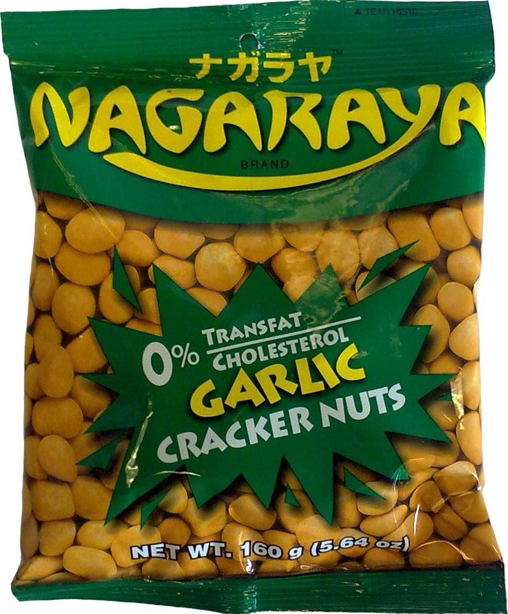 NagarayaSnack Cracker, Garlic, 7-Ounce (Pack of 8)