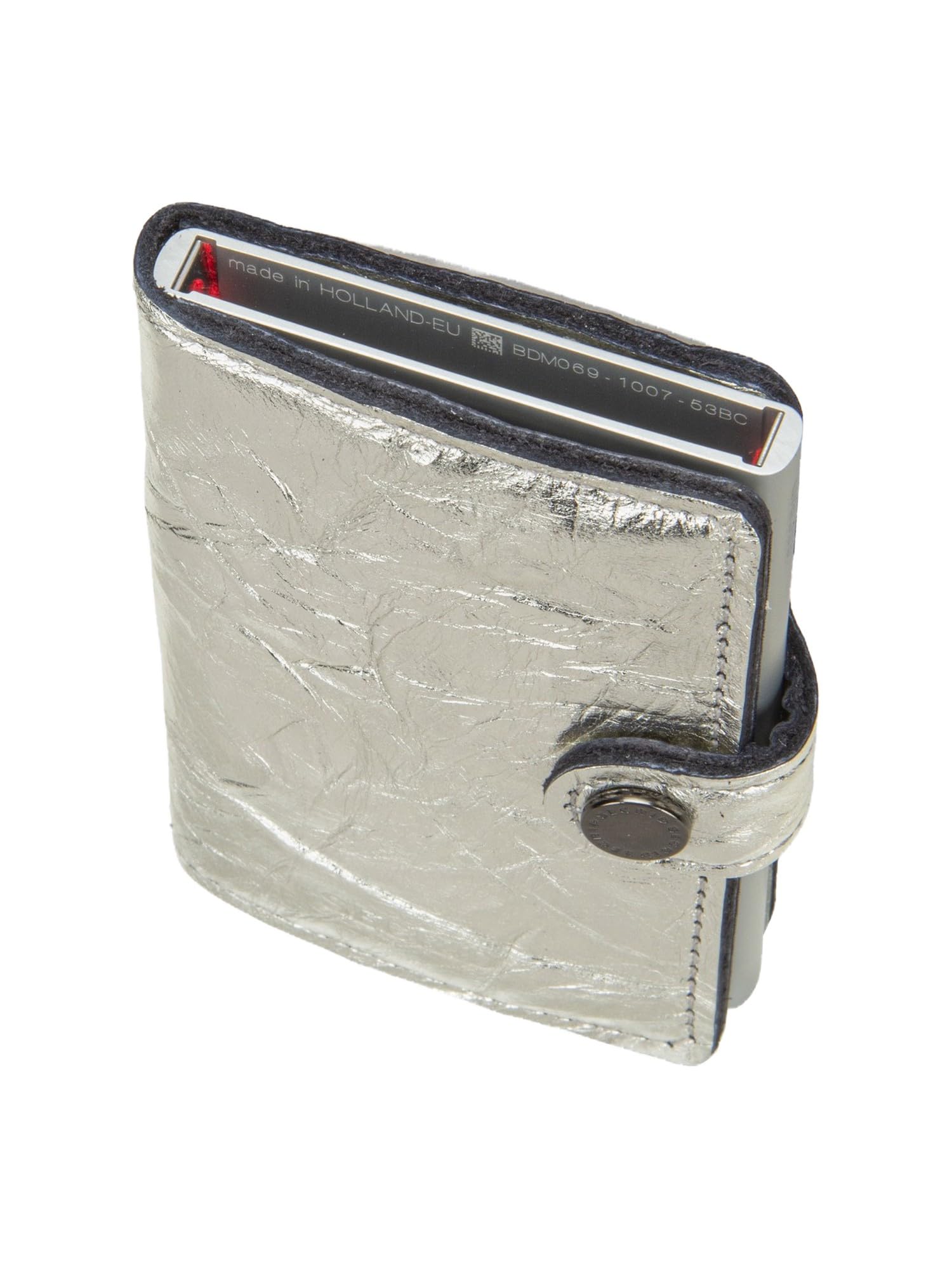 Secrid Wallets Miniwallet Crunch 10 cm - Argenté