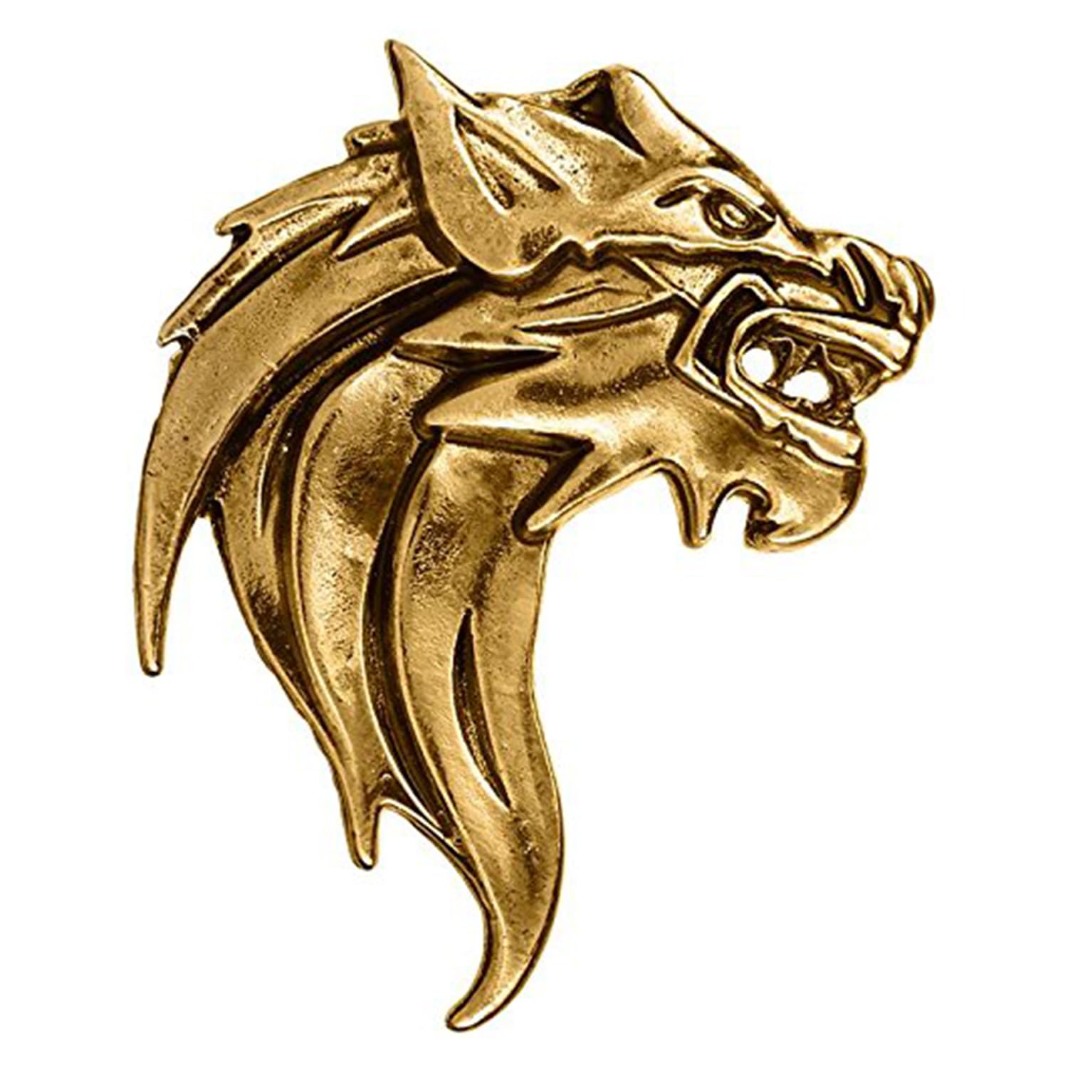 Mahi Gold Plated Lion Face Shaped Classic Blazer Pin Brooch for Men (BP1101113G) (B0CH8NDRF4) Amazon Price History, Amazon Price Tracker