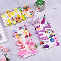 Vista 2 de 42 pinzas para el pelo de bebé, pasadores para niñas, accesorios para el cabello para niñas pequeñas, pinzas para el cabello para niños, pinzas