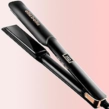 ELLA BELLA® Ceramic Flat Iron Hair Straightener • Professional Straightening Iron • Digital Display to Accurately Control Temperature • As Featured in Good Housekeeping