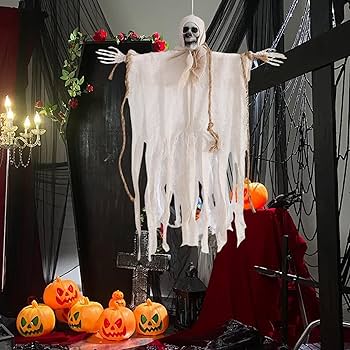 ハロウィン　空き屋敷 Amazon.co.jp: 9フィート ハロウィン 空気注入式 お化け屋敷