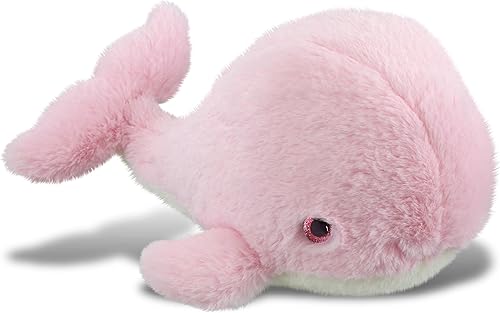 Miniatura 10 de DolliBu Peluche de Ballena Animal de Peluche - Ballena Rosa Suave y Abrazable, Adorable Juguete de Peluche de Ballena para Tiempo de Juego, Lindos
